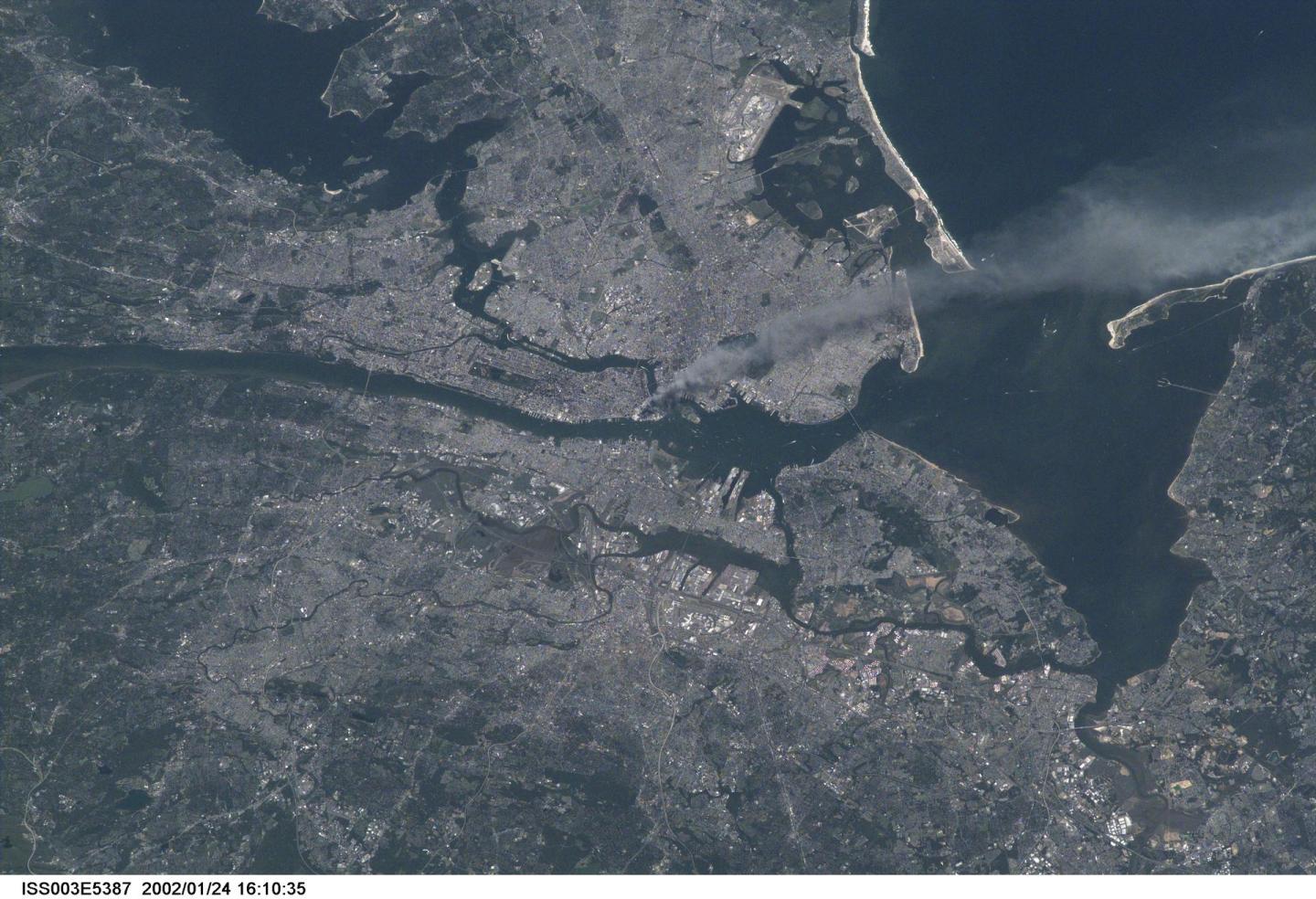 NASA September 11 from space
