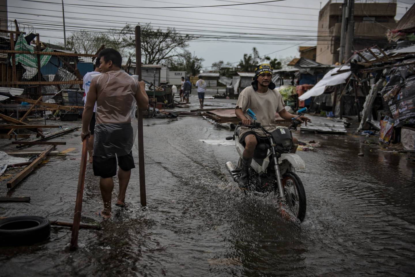 Super Typhoon Mangkhut Batters the Philippines as it Makes Landfall