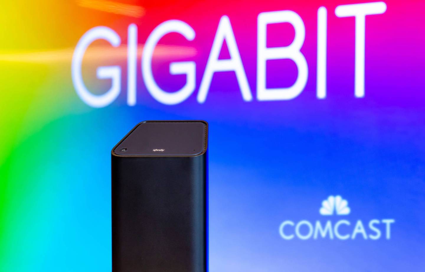 comcast's gigabit speed home internet service