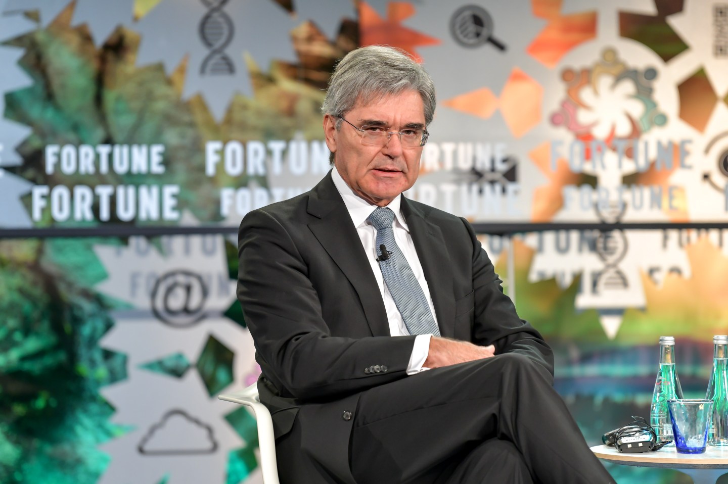 Siemens CEO Joe Kaeser at the Fortune Global Forum 2018