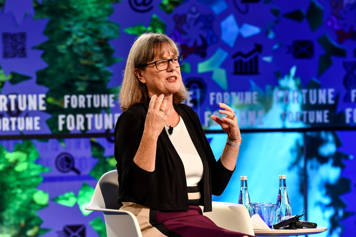 Donna Strickland, 2018 Nobel Laureate in Physics and a University of Waterloo professor, at the 2018 Coins2Day Global Forum in Toronto.