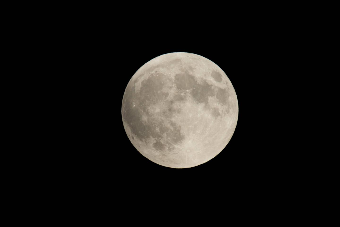 The Moon in Space