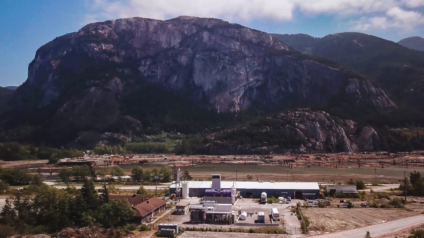 CE's working pilot plant in Squamish B.C.