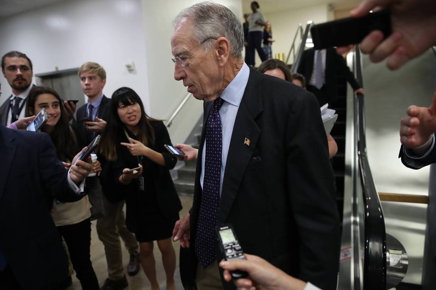 Senators Await FBI Report On Supreme Court Nominee Brett Kavanaugh