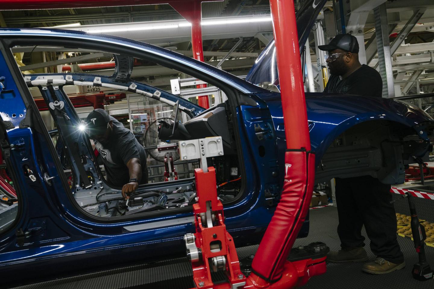 Tour of Tesla Factor in Fremont, California