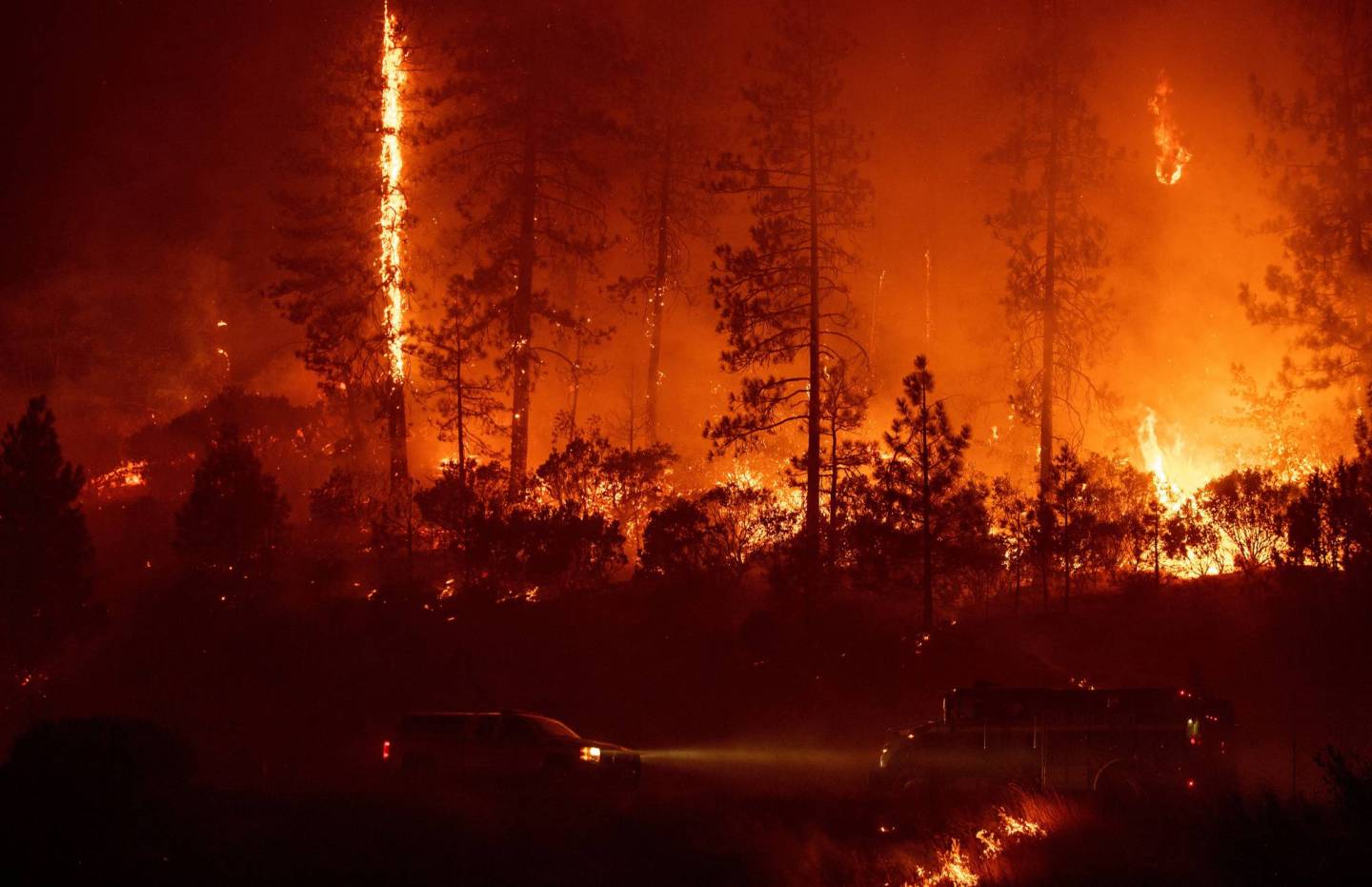 wildfires rage in california