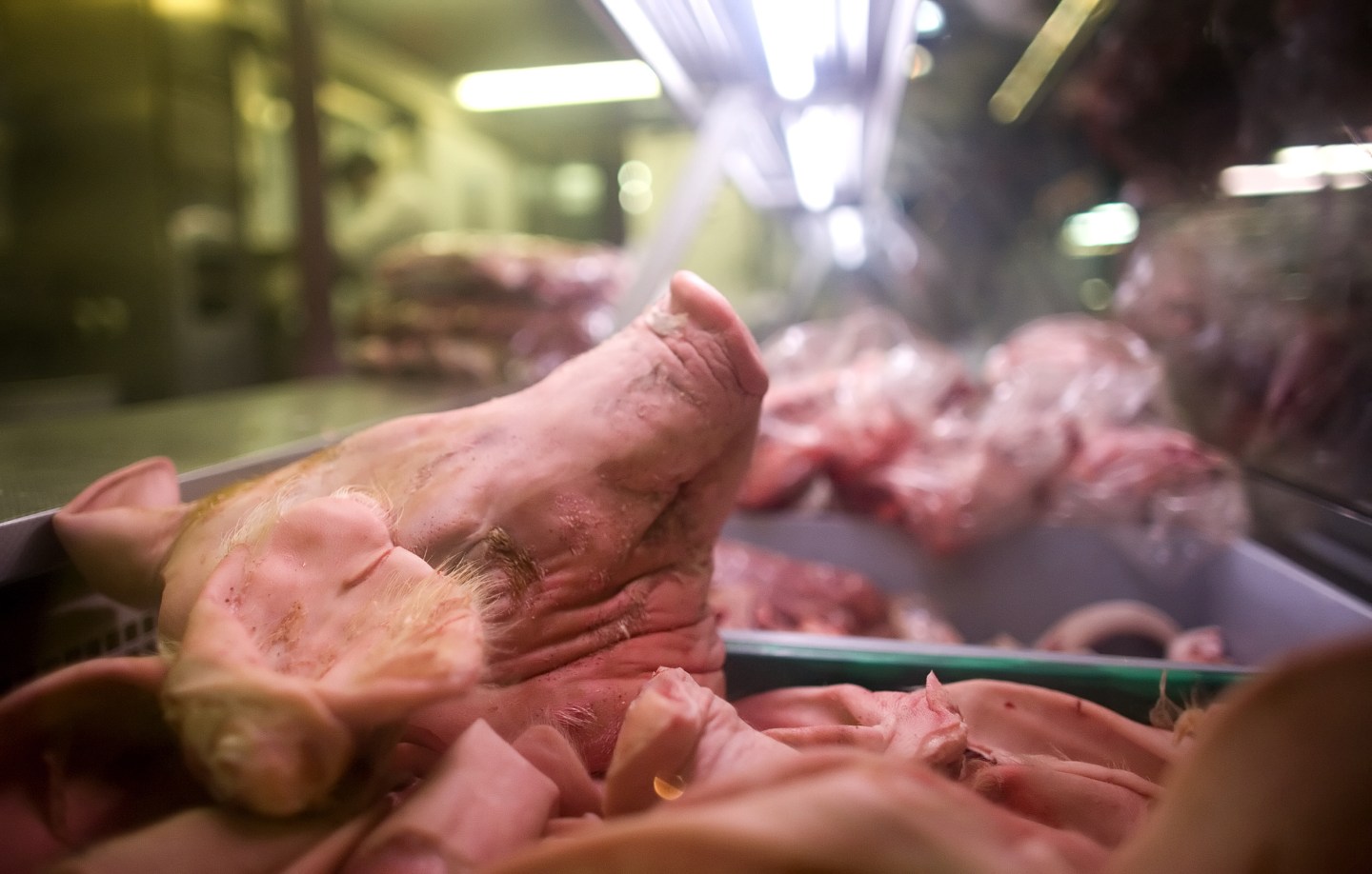 China's WP Group bought Smithfield Foods in 2013. (LEON NEAL/AFP/Getty Images)