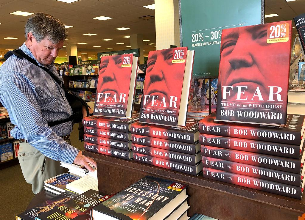 Bob Woodward's Book "Fear" On Trump Administration Hits Store Shelves