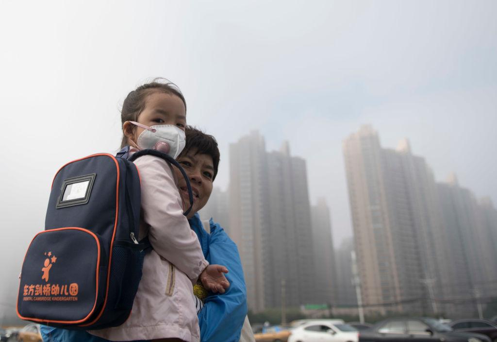 Dense Fog Enveloped Harbin