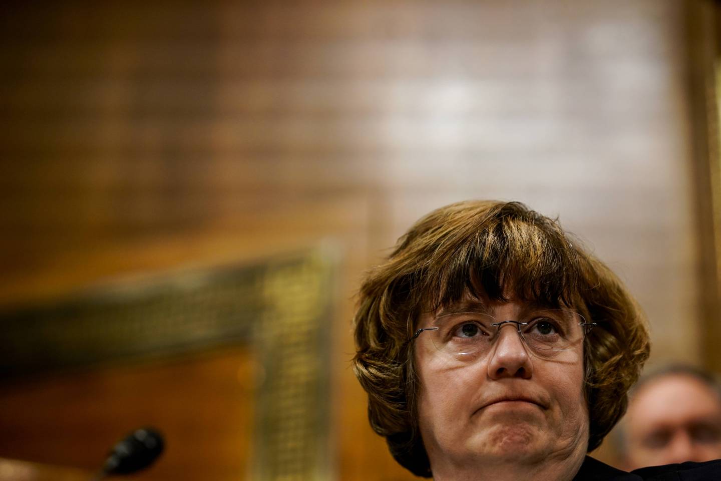 WASHINGTON, DC - SEPTEMBER 27: Rachel Mitchell at a Senate Judi