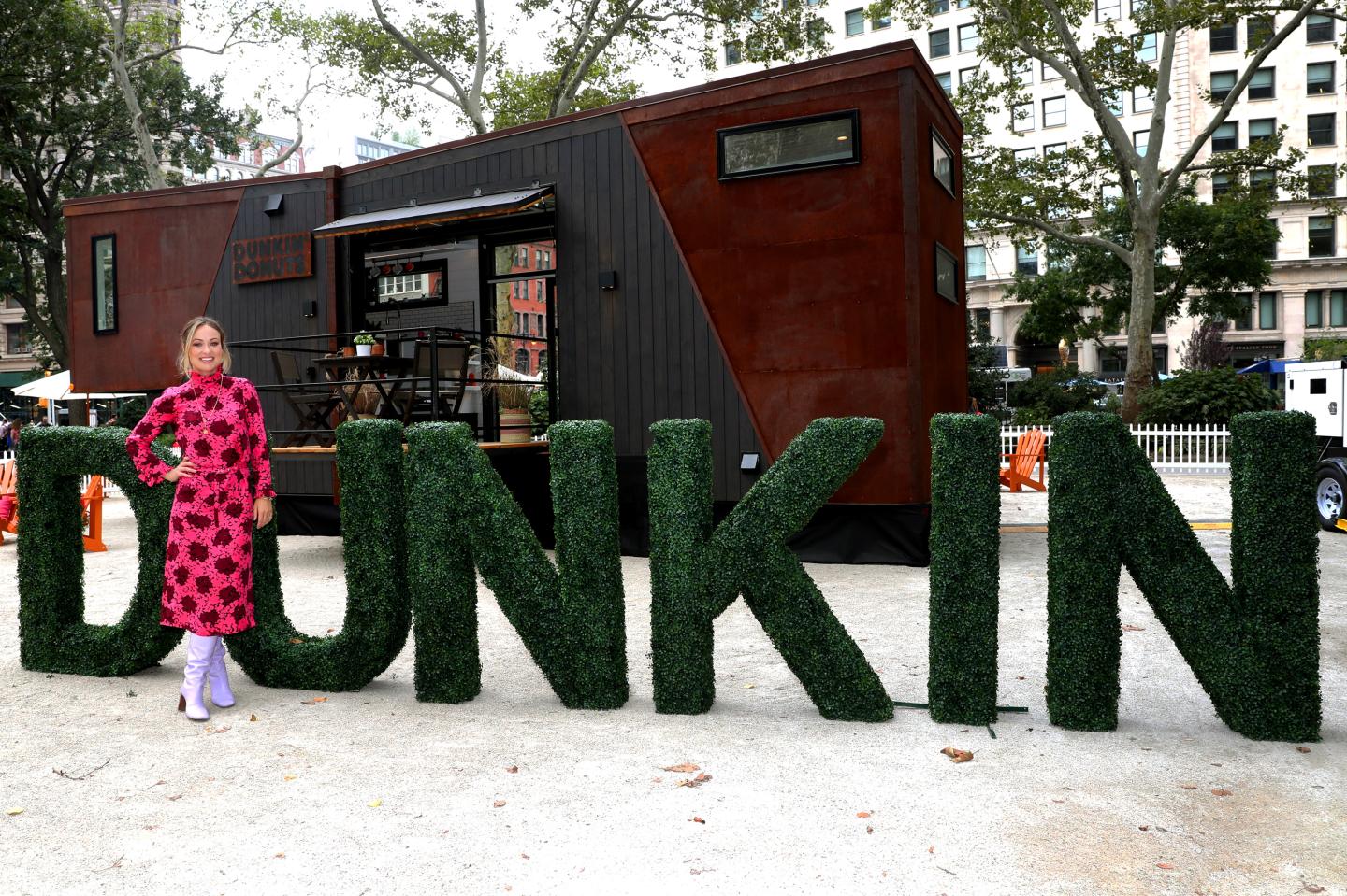 Dunkin' Donuts Coffee At Home Opens The First-Ever Tiny Home Run On Coffee With Olivia Wilde In NYC