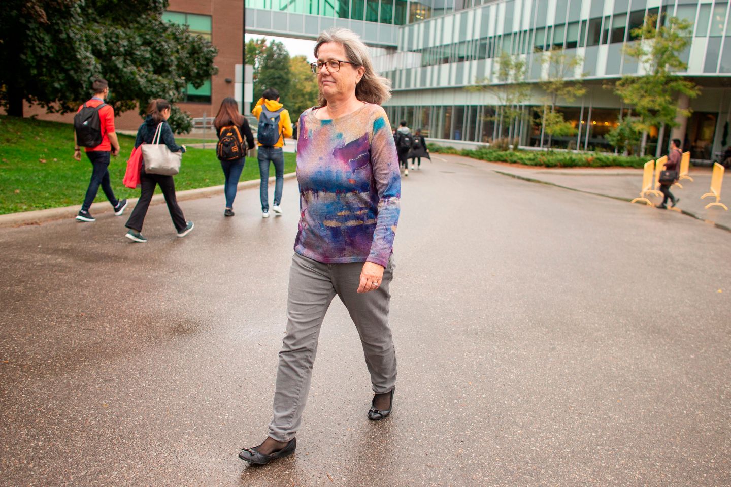 Donna Strickland after winning Nobel Prize in physics