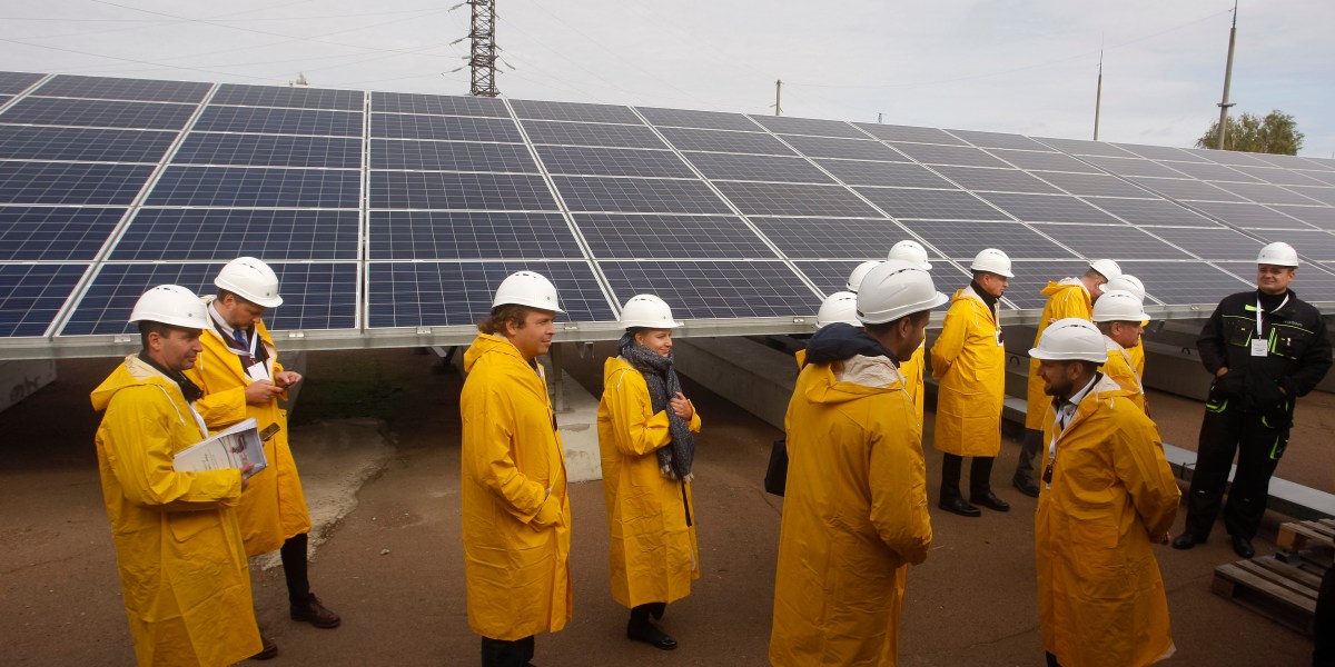 Chernobyl Solar Farm Opens Feet From Nuclear Disaster Site | Fortune
