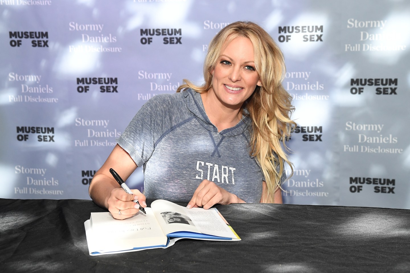 Stormy Daniels Signs Copies Of Her New Book "Full Disclosure"