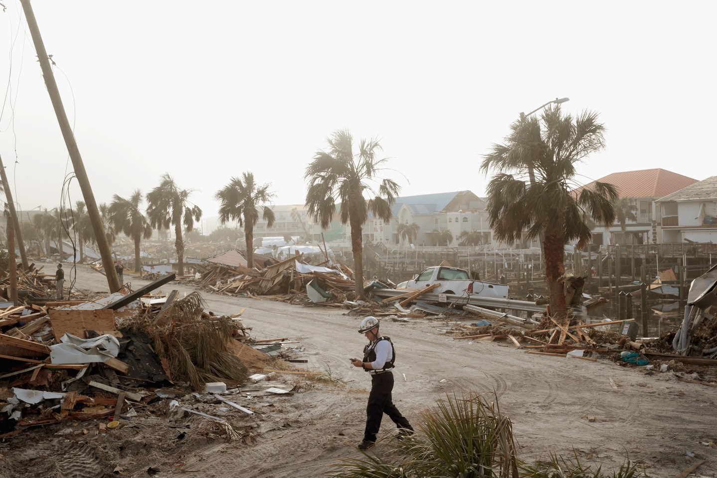 Recovery Efforts Continue In Hurricane-Ravaged Florida Panhandle