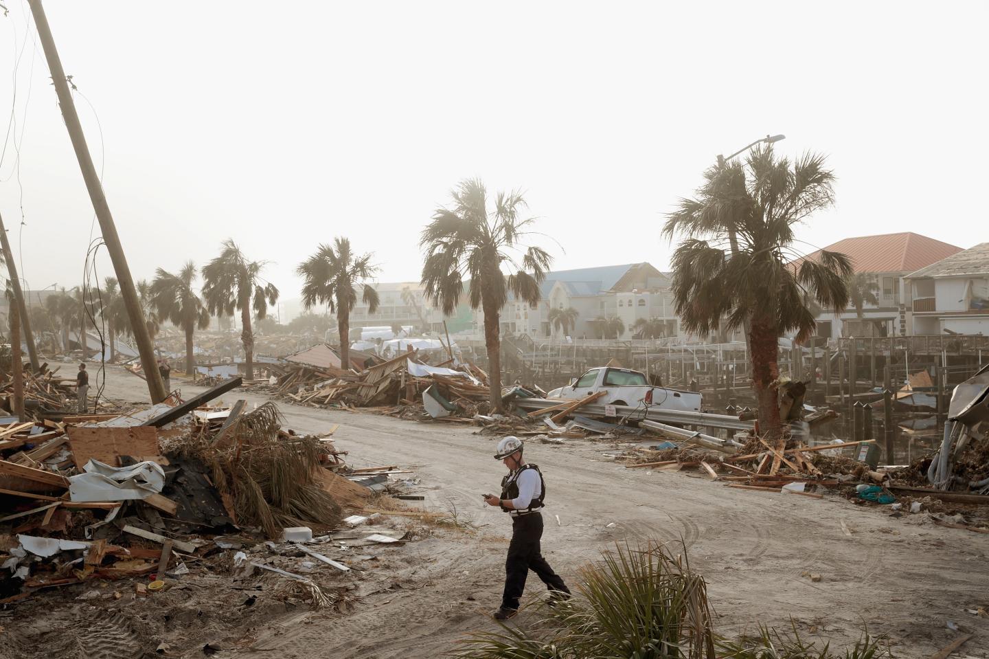 Recovery Efforts Continue In Hurricane-Ravaged Florida Panhandle