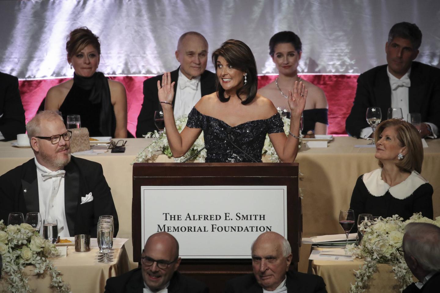 Nikki Haley Honored At Annual Alfred E. Smith Memorial Foundation Dinner