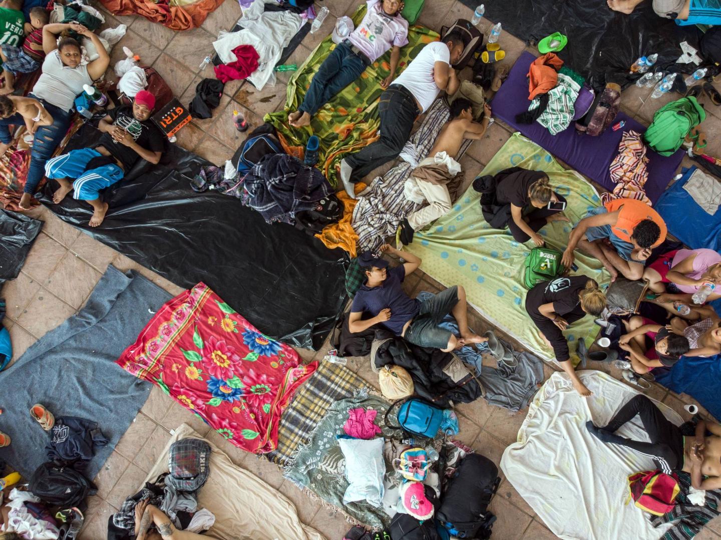 TOPSHOT-MEXICO-HONDURAS-US-MIGRATION