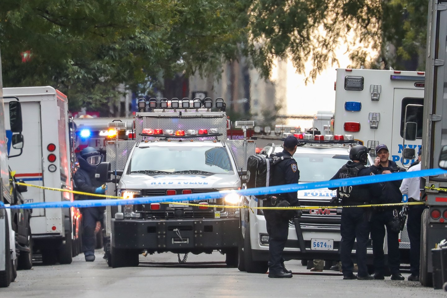 A suspect has been arrested in connection with package bombs