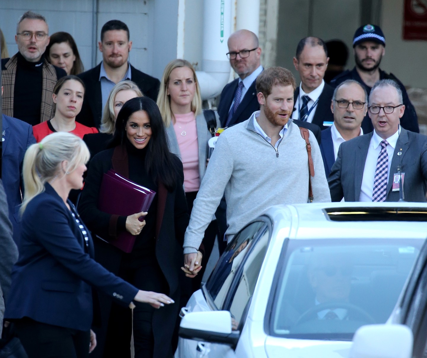 The Duke And Duchess Of Sussex Arrive In Australia