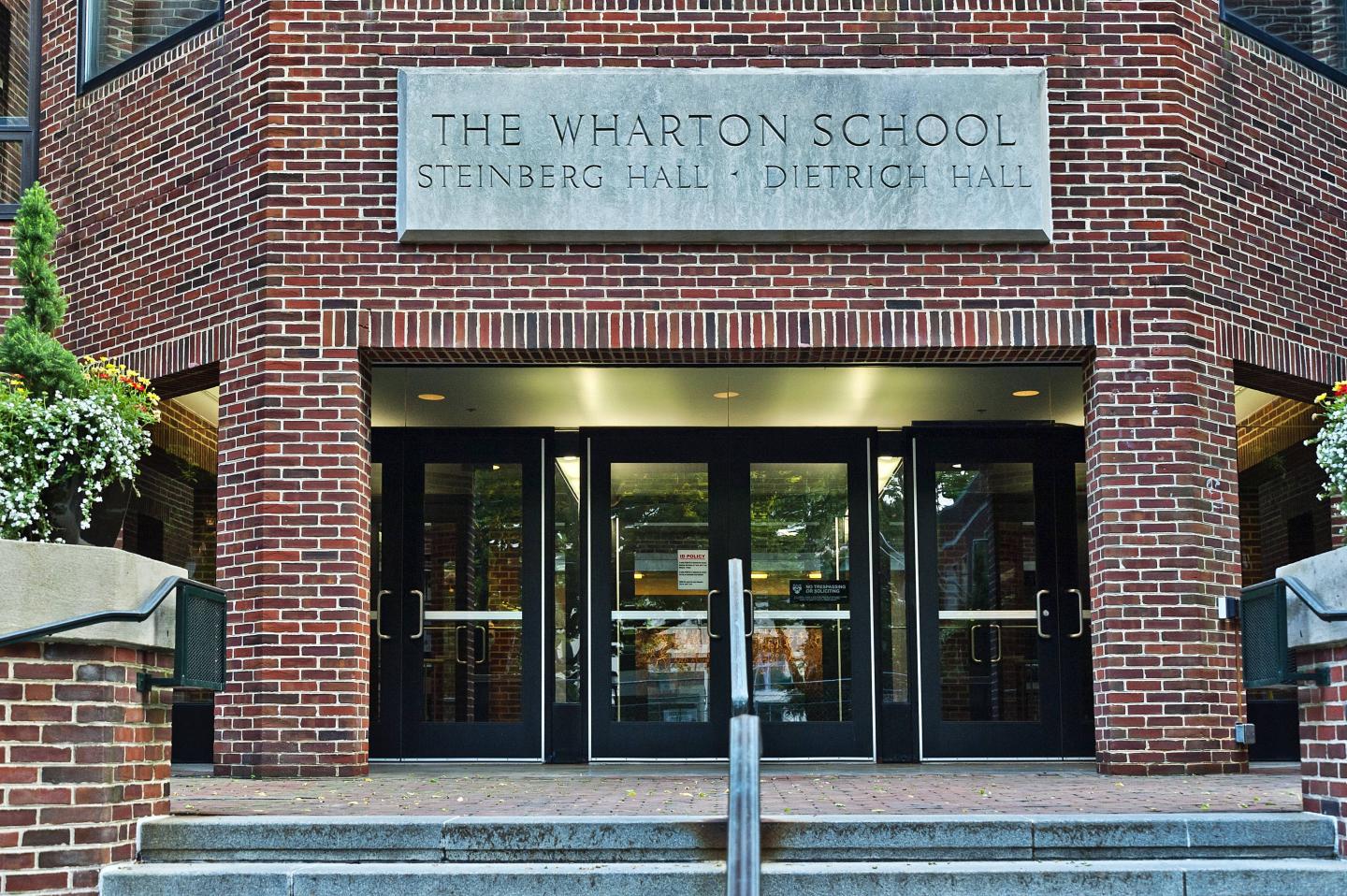 The Wharton School of Business at the University of