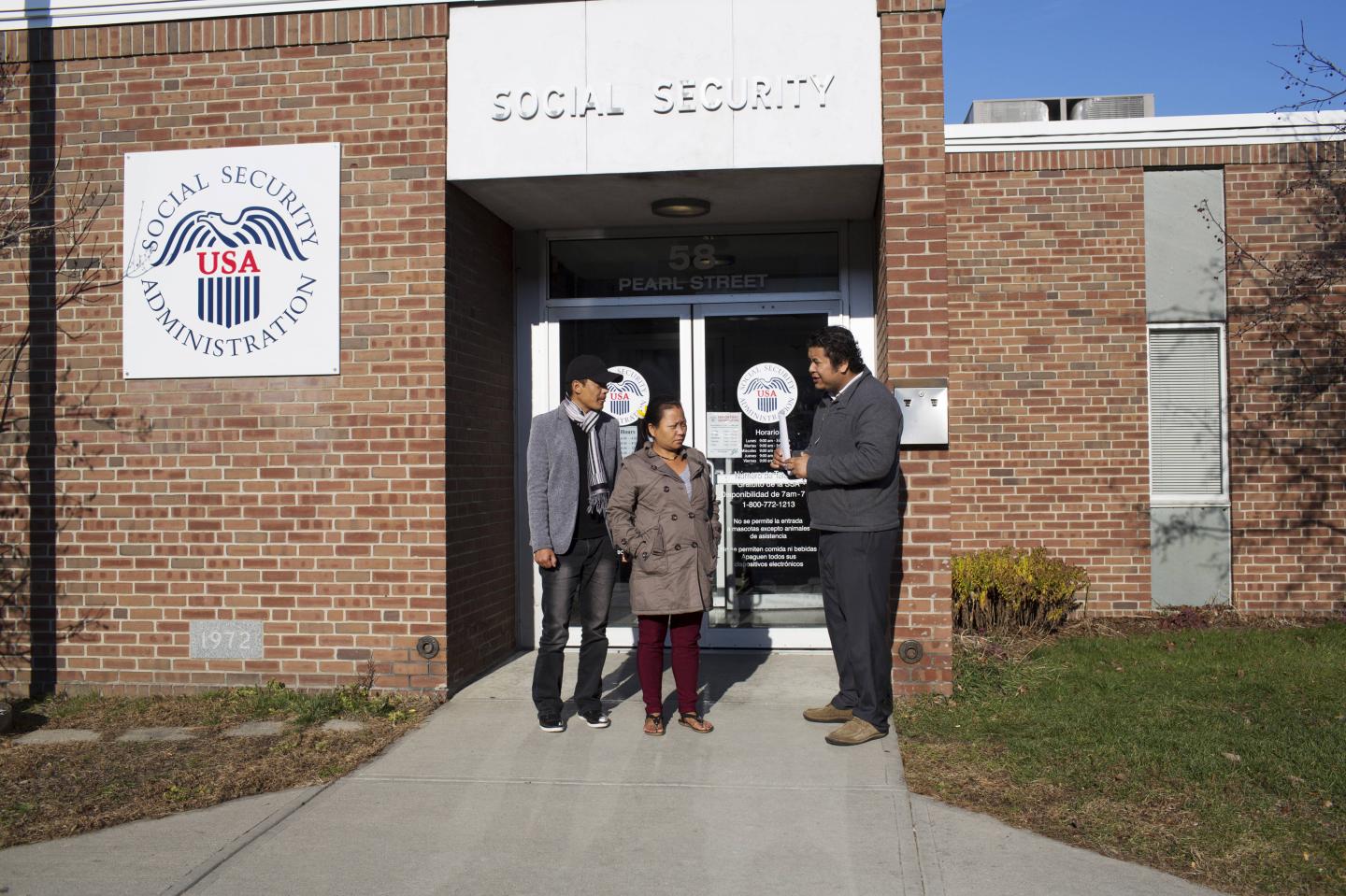 At The Social Security Office