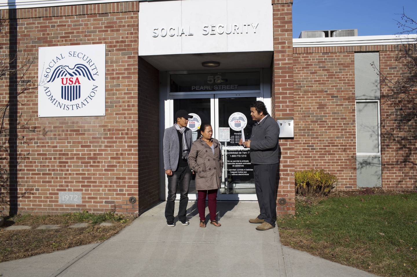 At The Social Security Office