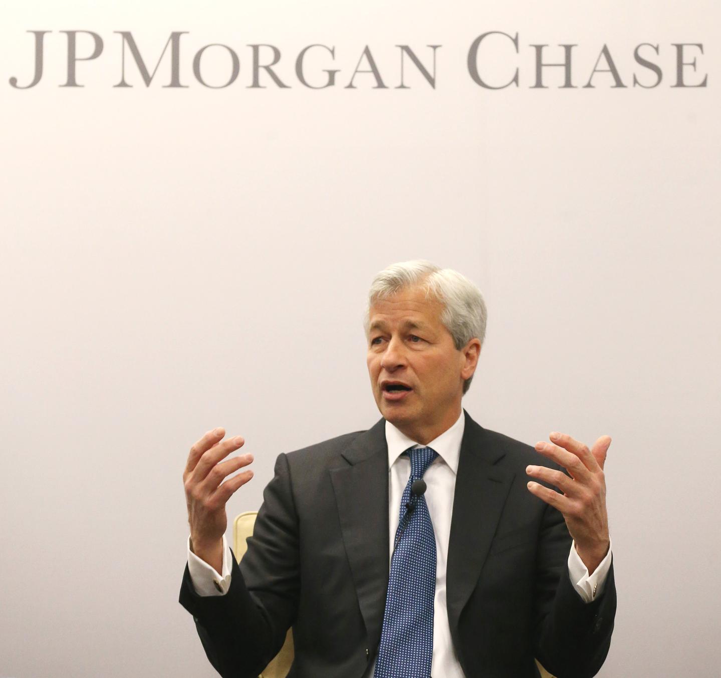 JPMorgan Chase CEO Jamie Dimon And Detroit Mayor Duggan Discuss The Bank's Investment In Detroit