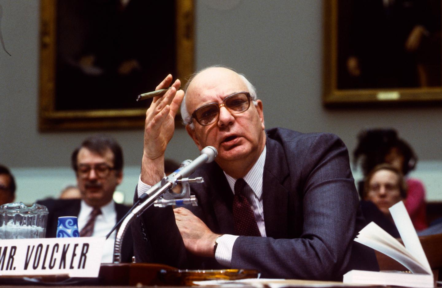 Paul Volcker Testifies Before Banking Committee