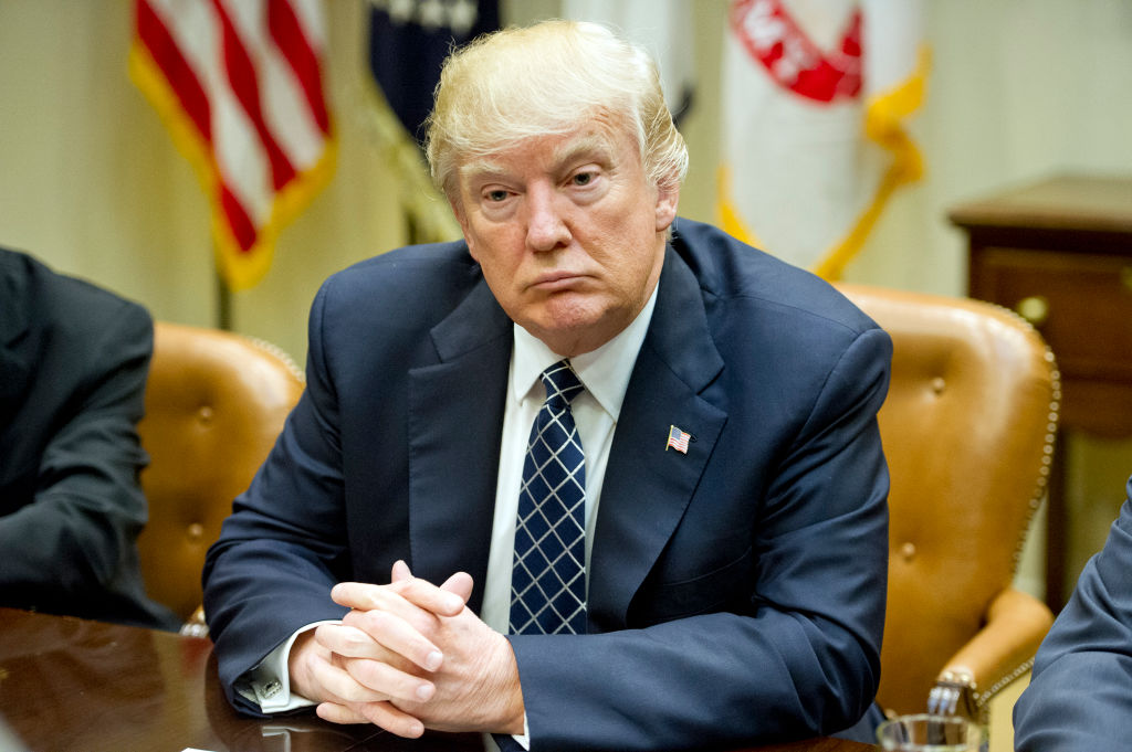 Trump Meets The Fraternal Order Of Police In The White House