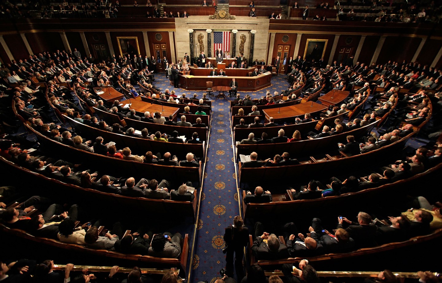 Joint Session Of Congress Tallies Electoral Votes