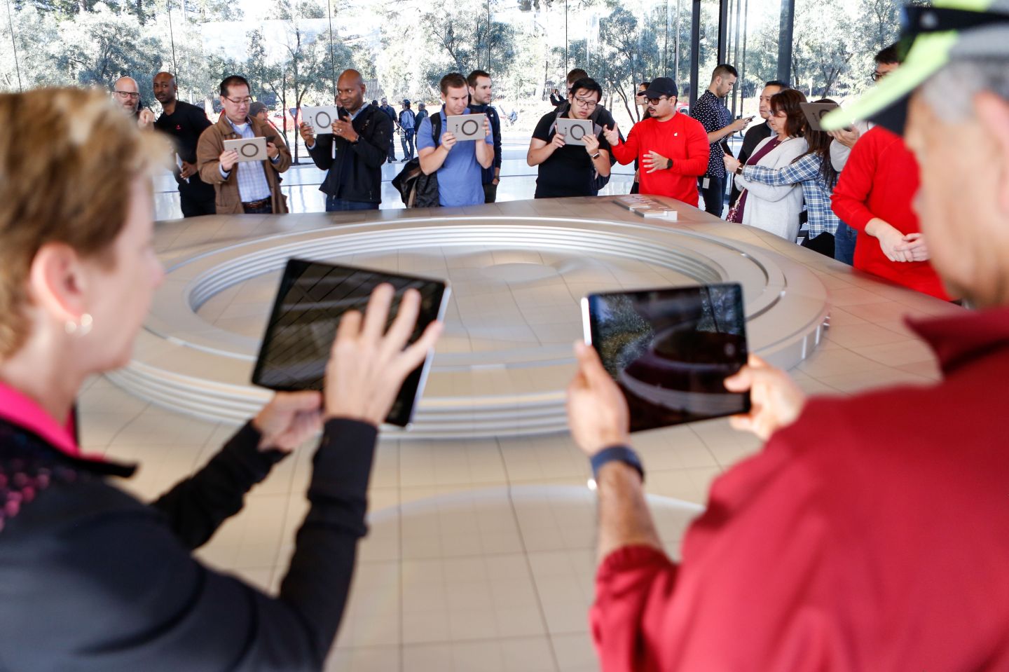 Apple's acquisition of Spektral could play into its augmented reality plans. (Photo by AMY OSBORNE/AFP/Getty Images)