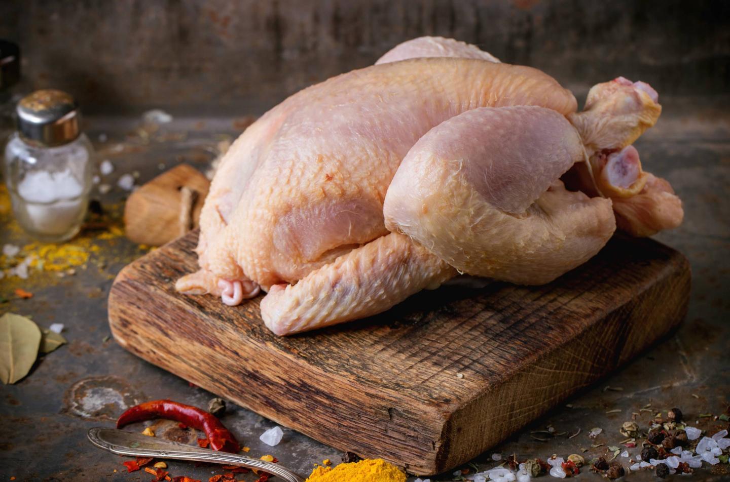 Raw mini Chicken