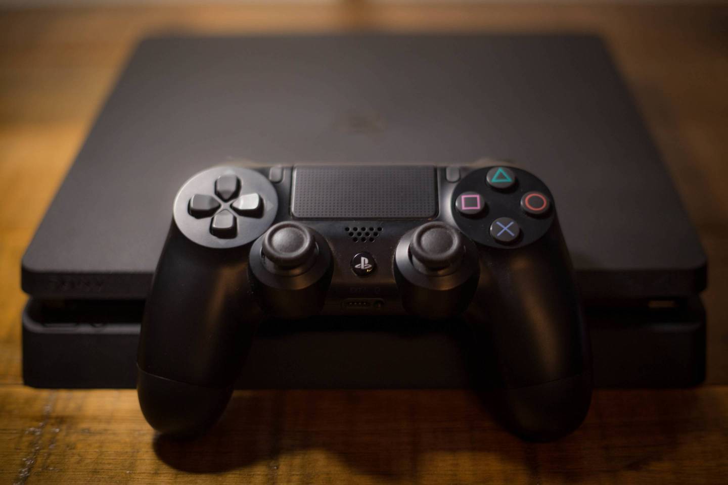 A Sony PlayStation 4 video game console