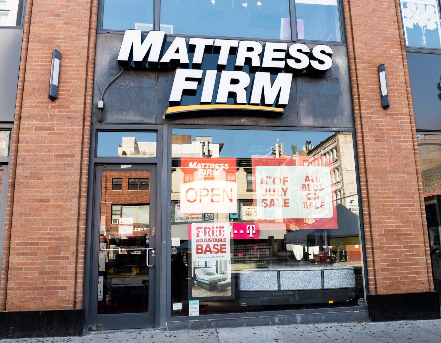 Mattress Firm store in New York City