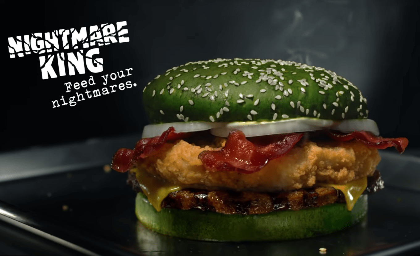 Burger King’s 2018 Halloween Burger Will Give You Nightmares—Literally