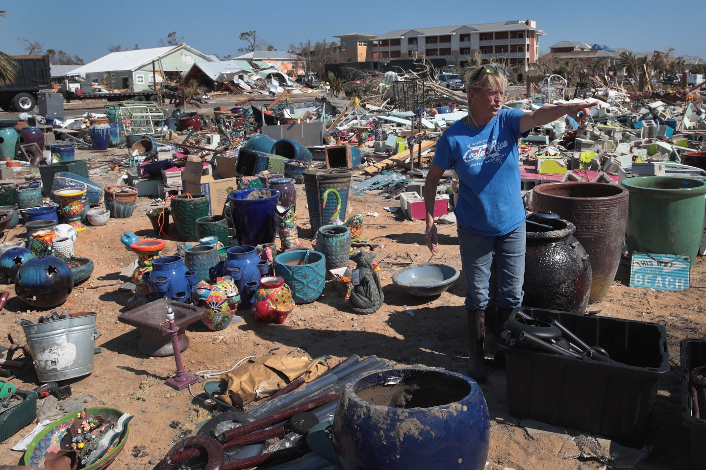 Recovery Efforts Continue In Hurricane-Ravaged Florida Panhandle