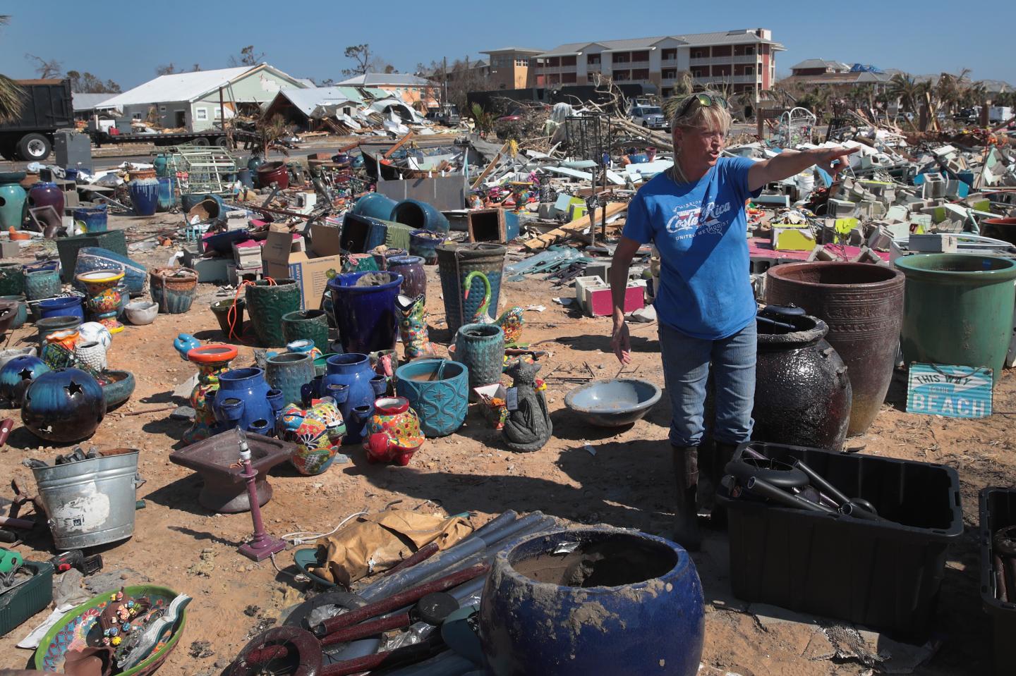 Recovery Efforts Continue In Hurricane-Ravaged Florida Panhandle