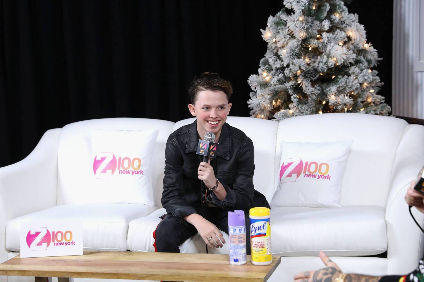 Social media influencer Jacob Sartorius attends the Z100 & Coca-Cola All Access Lounge at Hammerstein Ballroom on Dec. 8, 2017, in New York City.