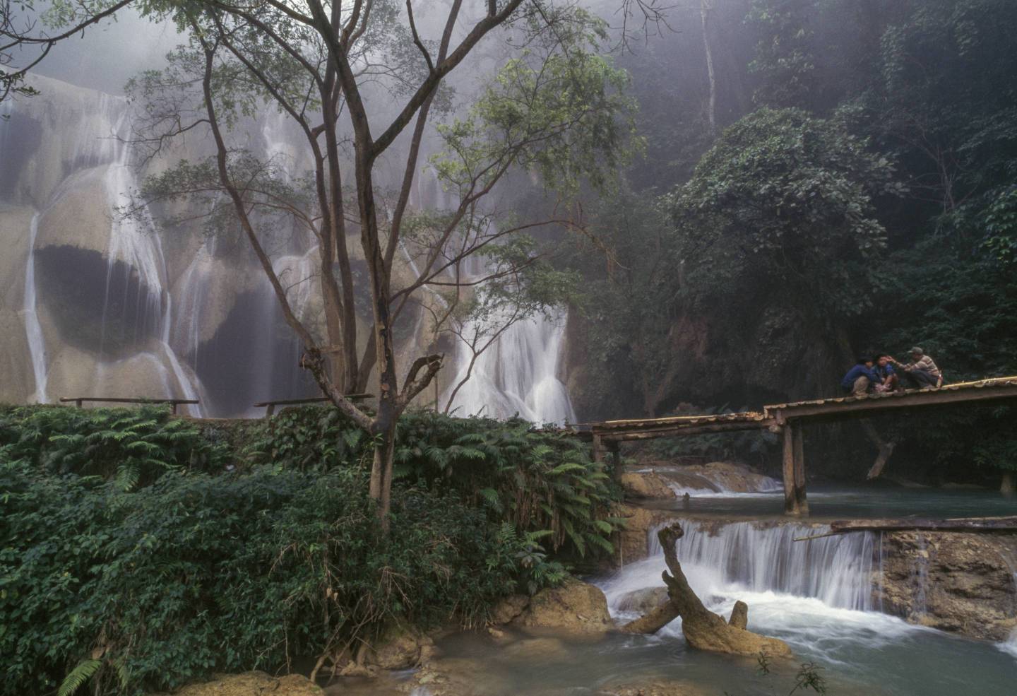Kuang Si Waterfalls, near Luang Prabang, Laos