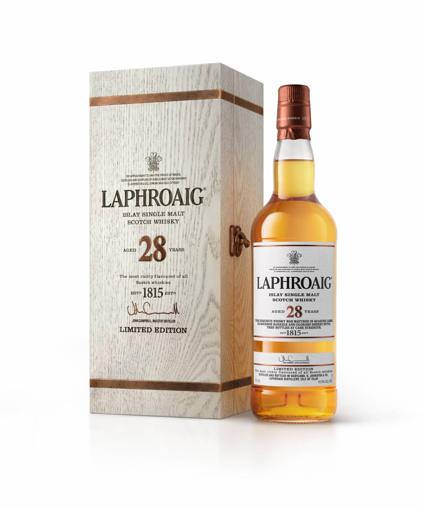 Whisky Maker Laphroaig Unveils One of Its Oldest Expressions to Date