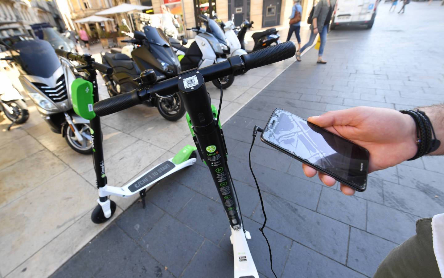 FRANCE-TRANSPORT-ELECTRIC-SCOOTER