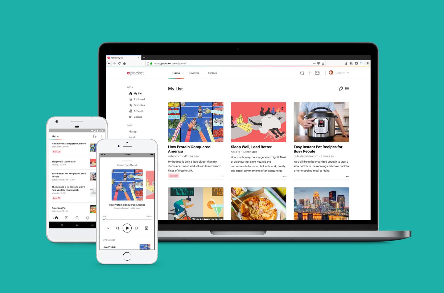 Pocket Plans to Turn Your Never-Ending News Reading List Into a Podcast