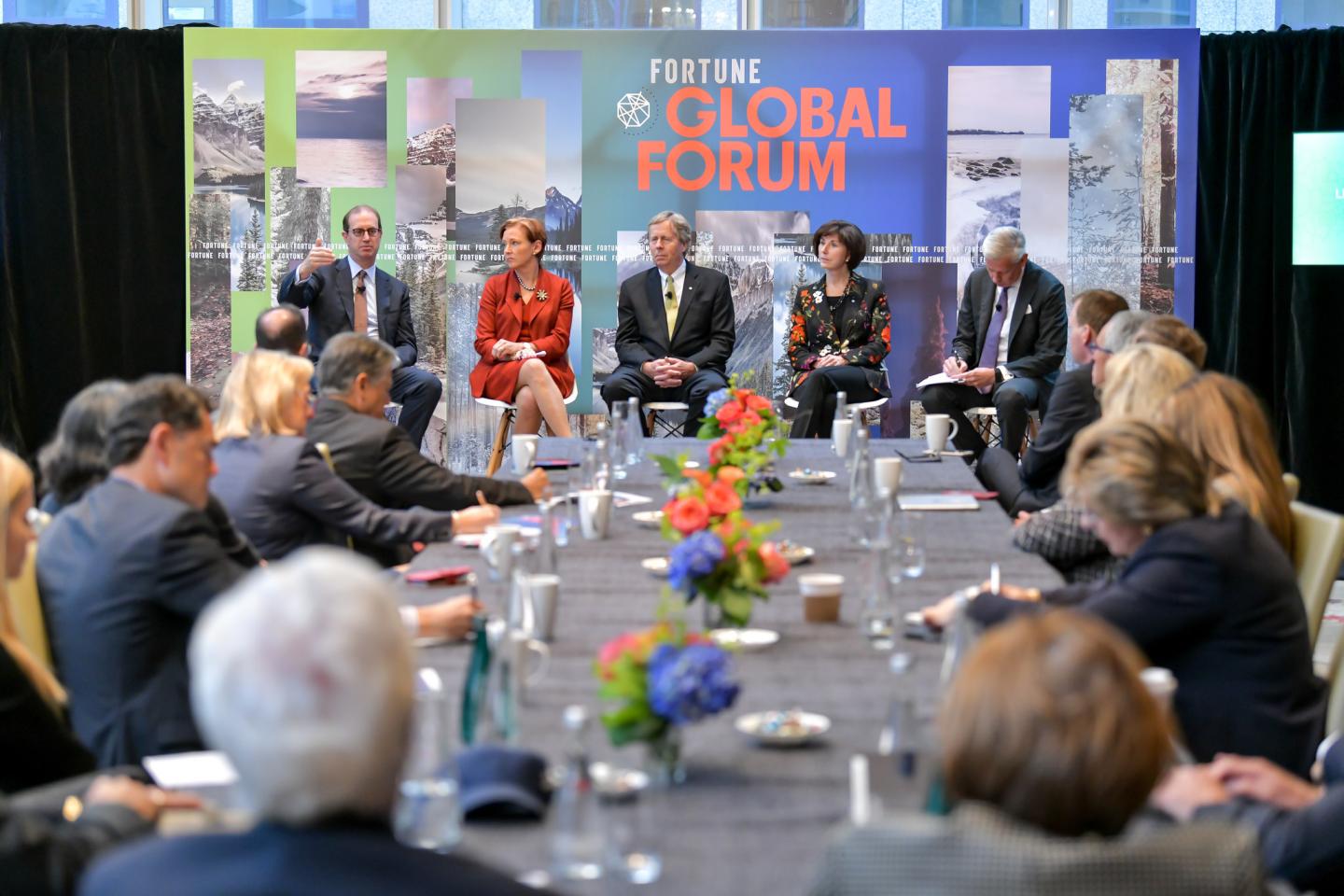The group of global CEOs and world leaders will hear from Justin Trudeau and others as the event kicks off in Toronto on Monday, October 15, 2018.