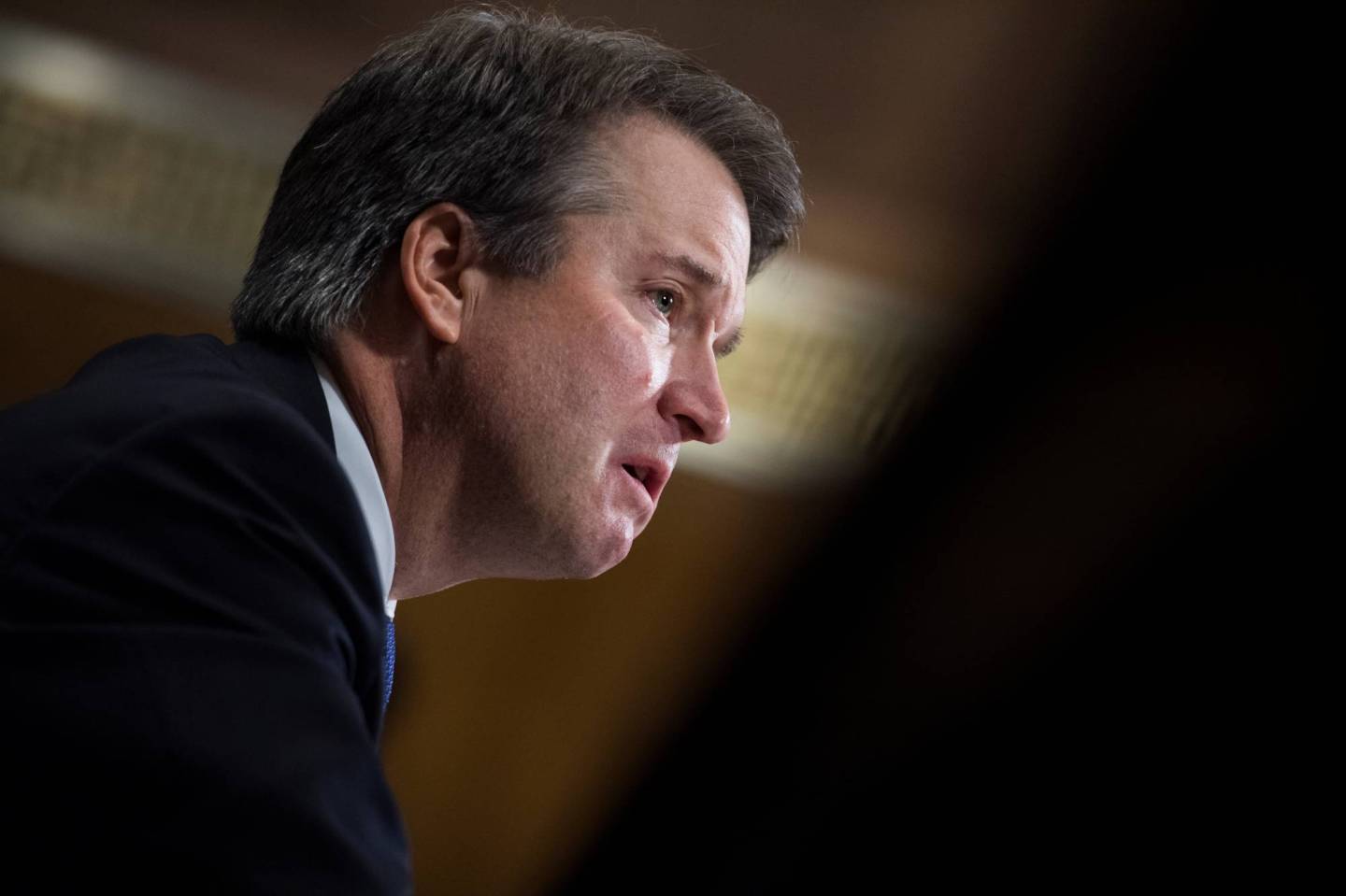 Judge Brett Kavanaugh testifies during the Senate Judiciary Committee hearing on his nomination be an associate justice of the Supreme Court of the United States