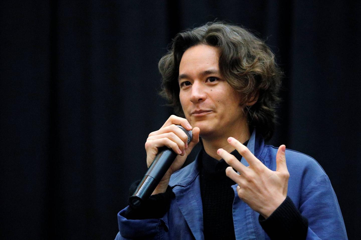 Nathaniel Ru, CEO of Sweetgreen, speaks at the South by Southwest (SXSW) Music Film Interactive Festival 2017 in Austin