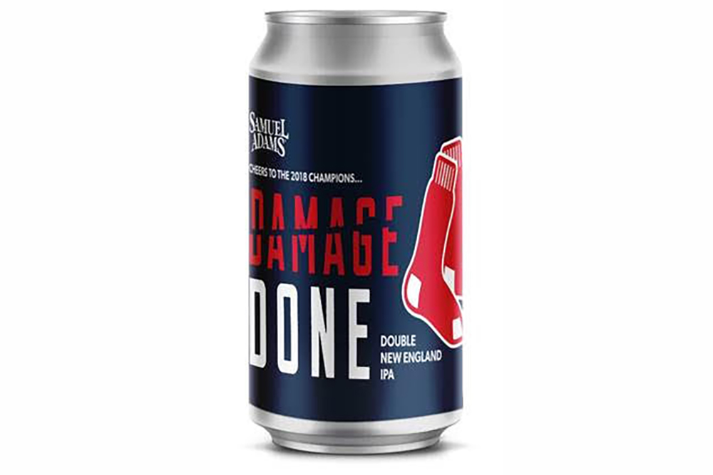 sam adams-boston red sox beer