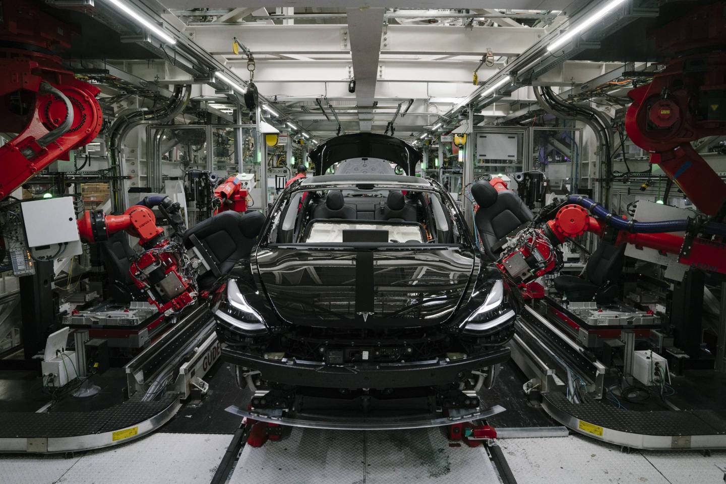 Tour of Tesla Factor in Fremont, California