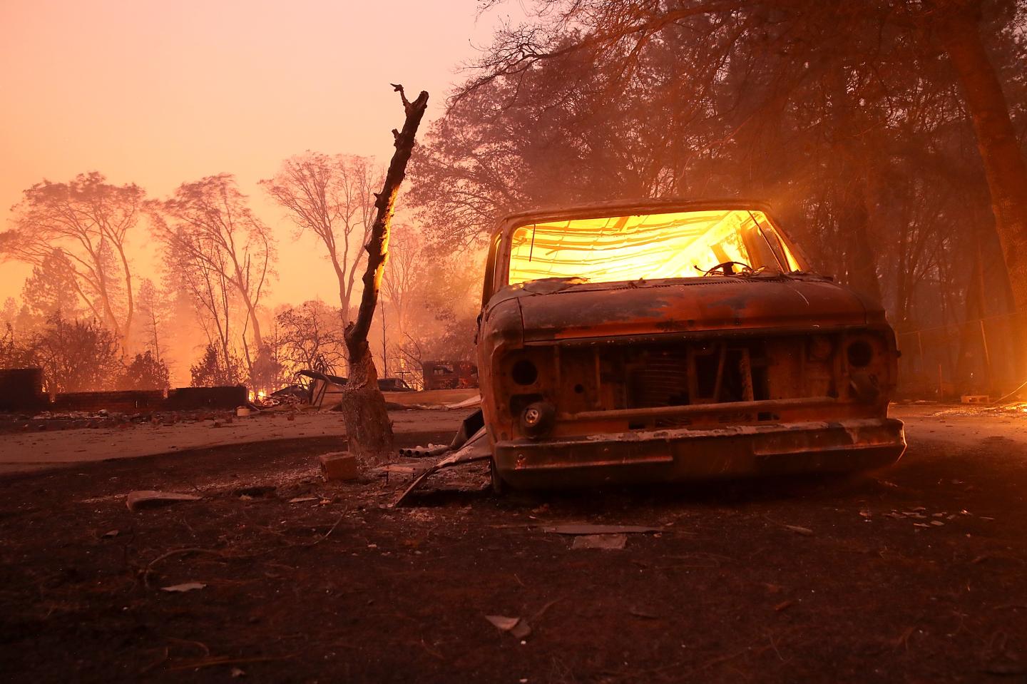 Rapidly-Spreading Wildfire In California's Butte County Prompts Evacuations
