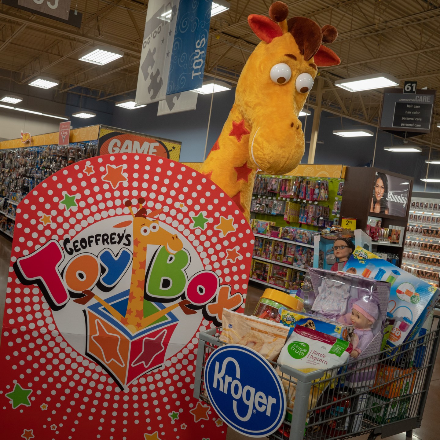 Geoffrey's toy box kroger